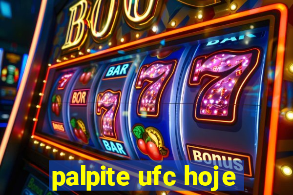 palpite ufc hoje